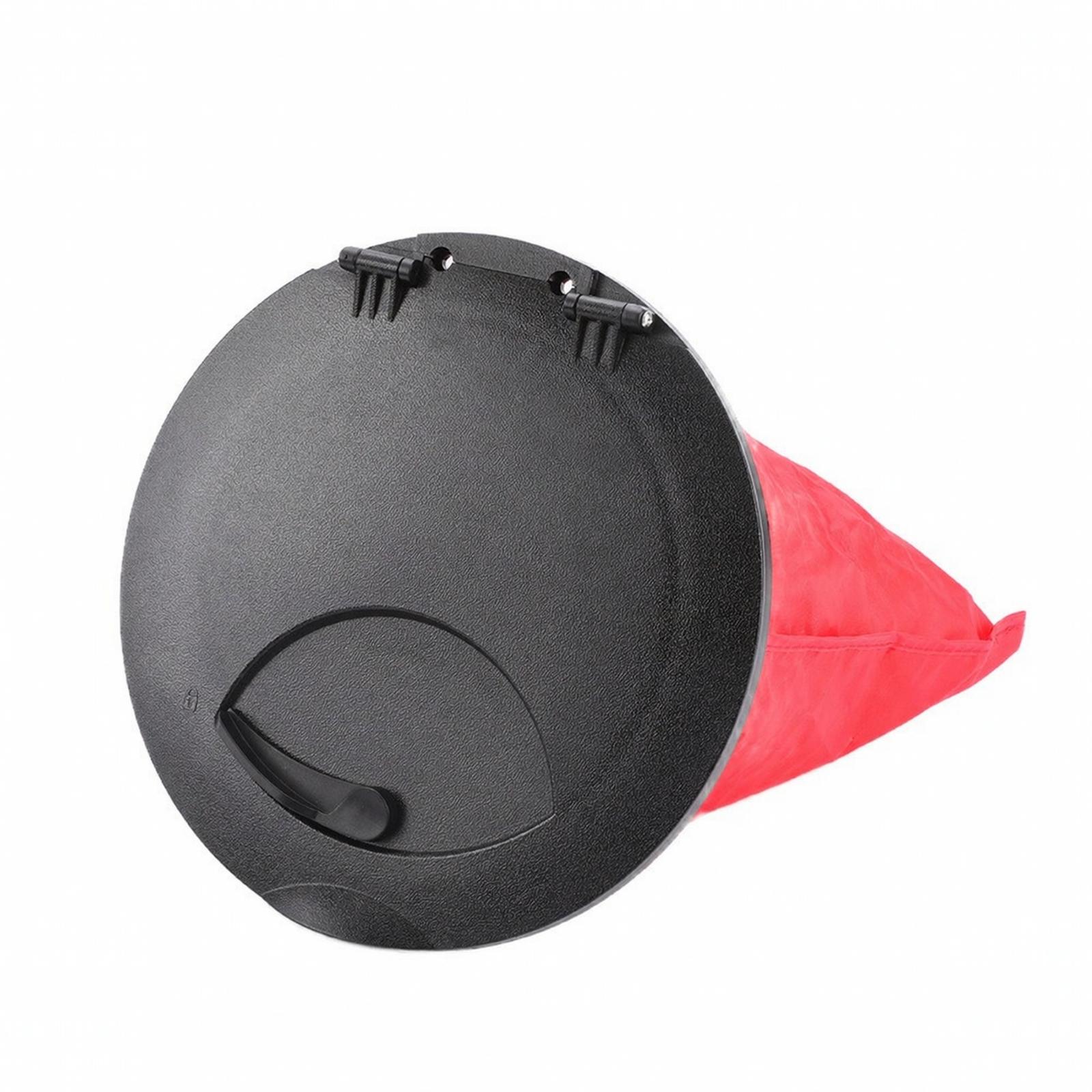 Fishing - カヤック用防水カバー（円形）。取り付け用フランジ付き。ABS樹脂製ハッチ蓋。カヤックでの釣り旅行に最適。