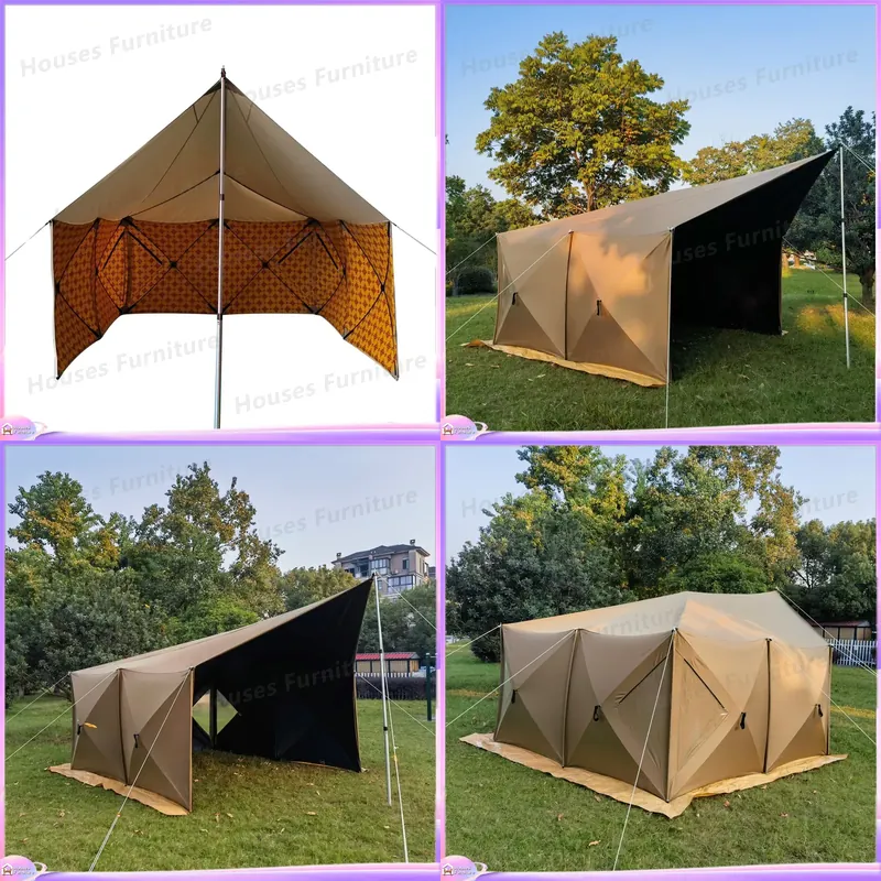 Camping - カスタムウィンドシールド アウトドア キャンプテント ピクニック BBQ 防風安定スクリーンレスト