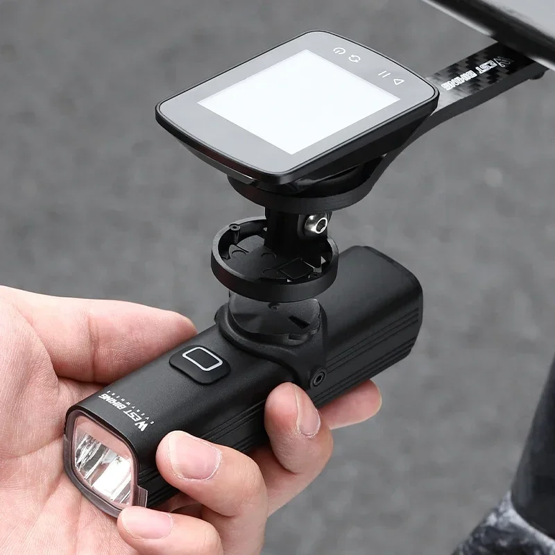 Rechargeable Bicycle Headlight 1000 Lumen - WEST BIKING 自転車用クイックリリース式ヘッドライト 1000ルーメン 自転車用フロントライト 4500mAh