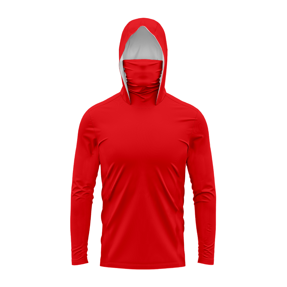 UPF50+のフード付き釣り用シャツ。男性用、長袖、紫外線対 - Hiking のレビューと価格