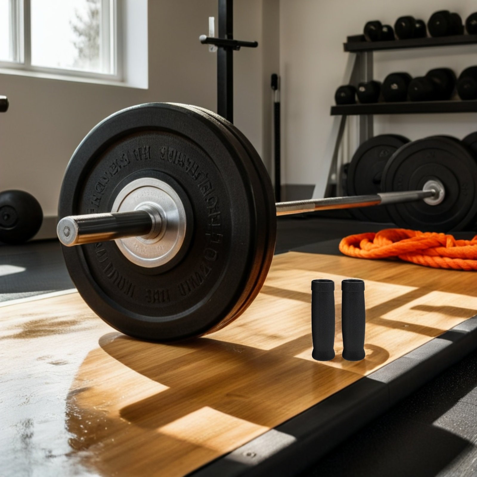 2個入り バーベルグリップ ハンドルグリップ 柔らかい素材で - Fitness Equipment のレビューと価格
