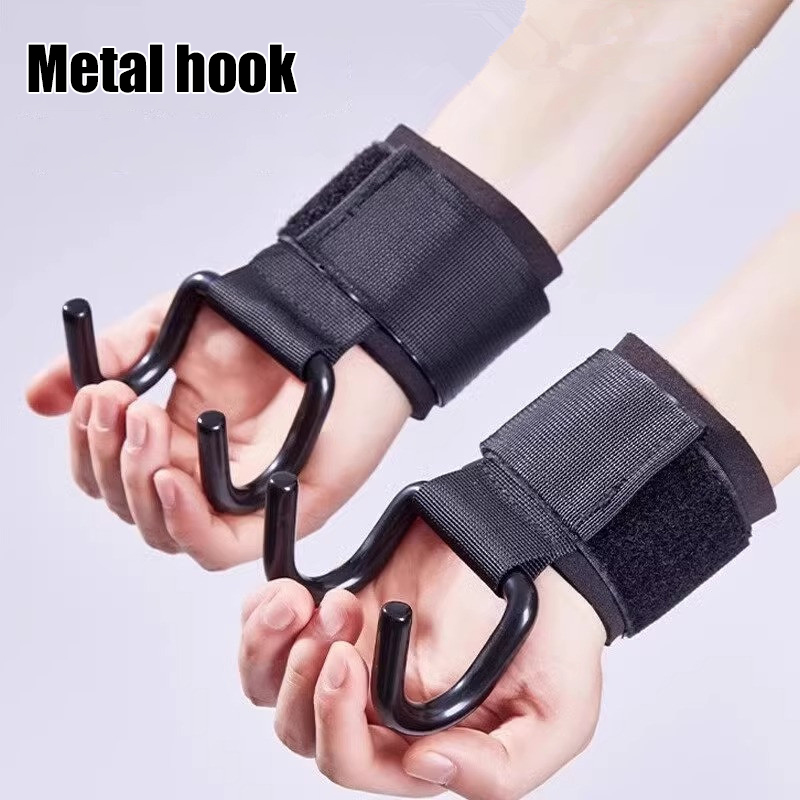 【F】2個入り ウェイトリフティング用フック、ハンドバー用リ - Wrist Wraps Weightlifting Support のレビューと価格