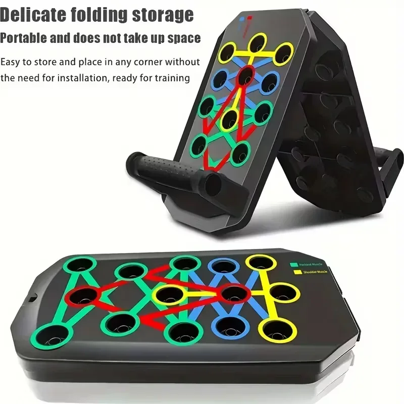 プッシュアップボードセット ポータブル多機能プッシュアップバ - Push Up Board Foldable Multi Function のレビューと価格