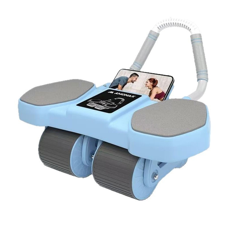 四輪エルボーサポートアブローラー回転式トレーナー フラットサ - Ab Roller Wheel With Elbow Support のレビューと価格