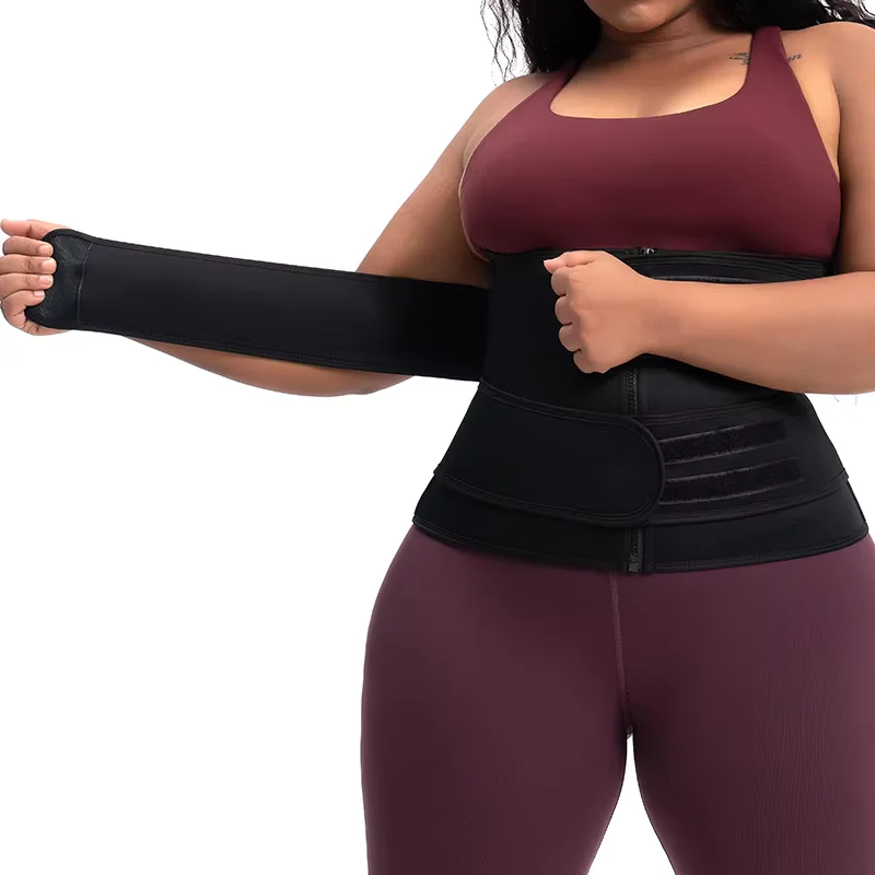 ウエストシェイパー、スリムな体型を作るためのボディシェイパー - Sweat Waist Trainer Belt Neoprene のレビューと価格