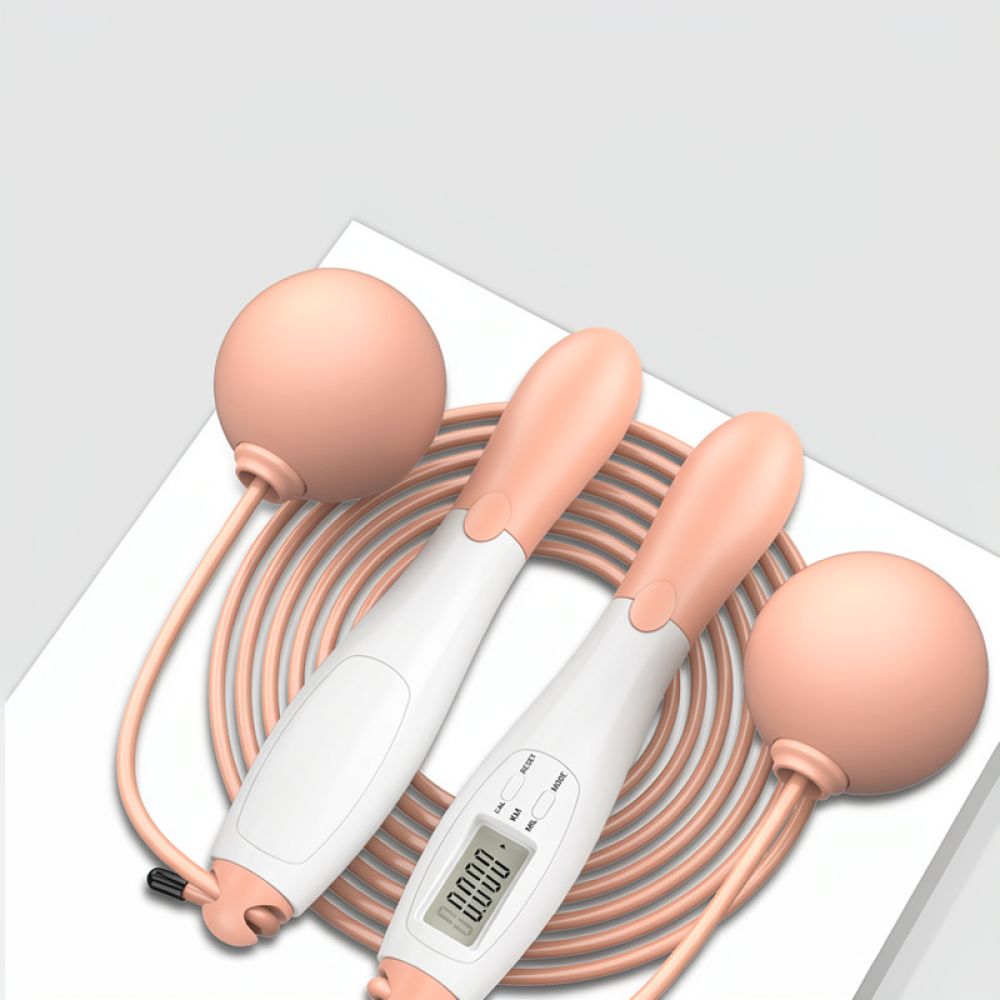 スマートデジタル縄跳び、コードレス、重り付きボール、スチール - Smart Jump Rope Digital Counter のレビューと価格